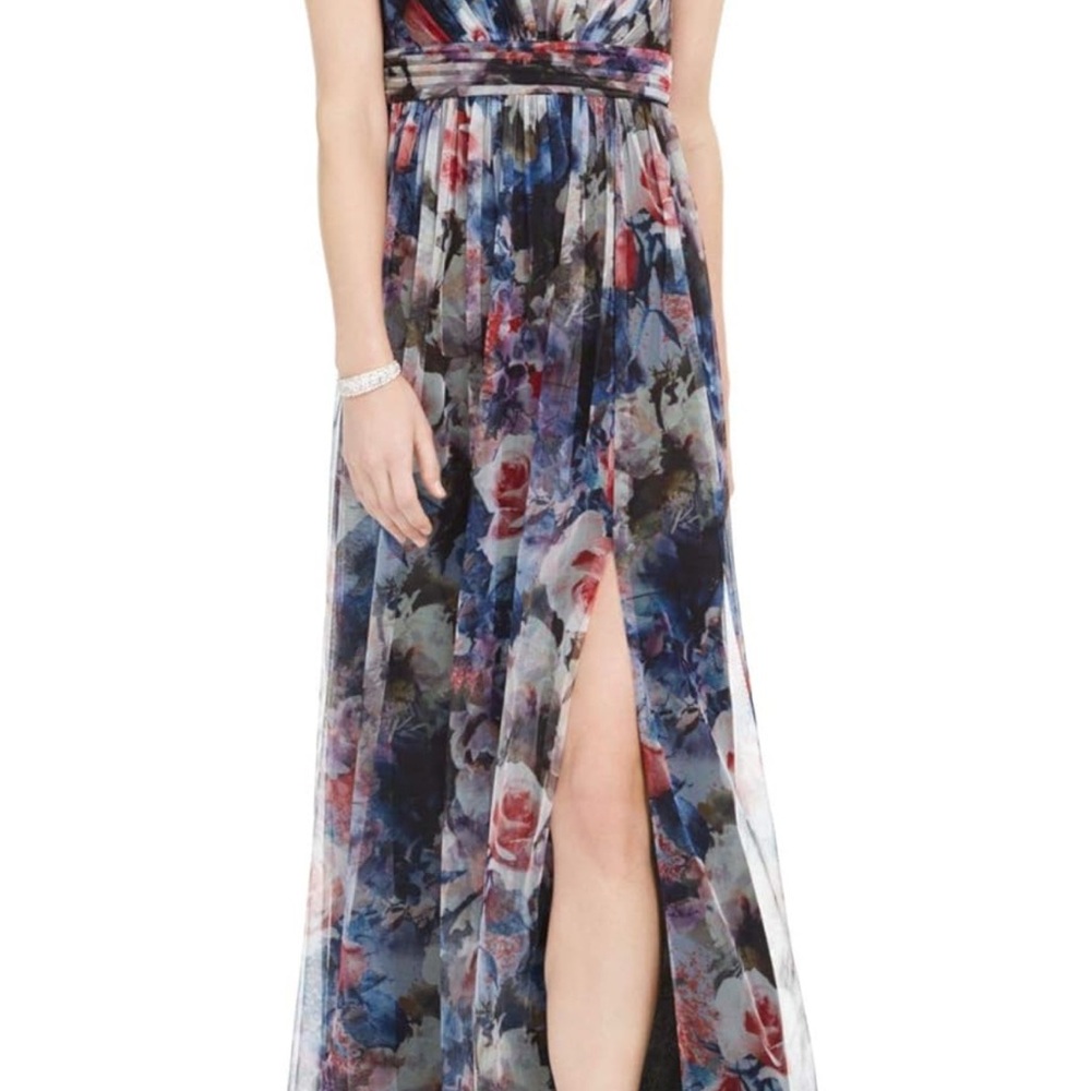 Adrianna Papell Floral Dress Size 4